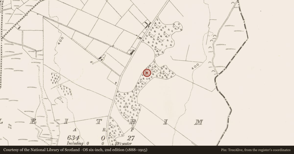 Ordnance Survey six-inch map, 2nd edition (1888–1915) covering the location of Souterrain, Leitrim, County Cavan, with a pin at the register's coordinates