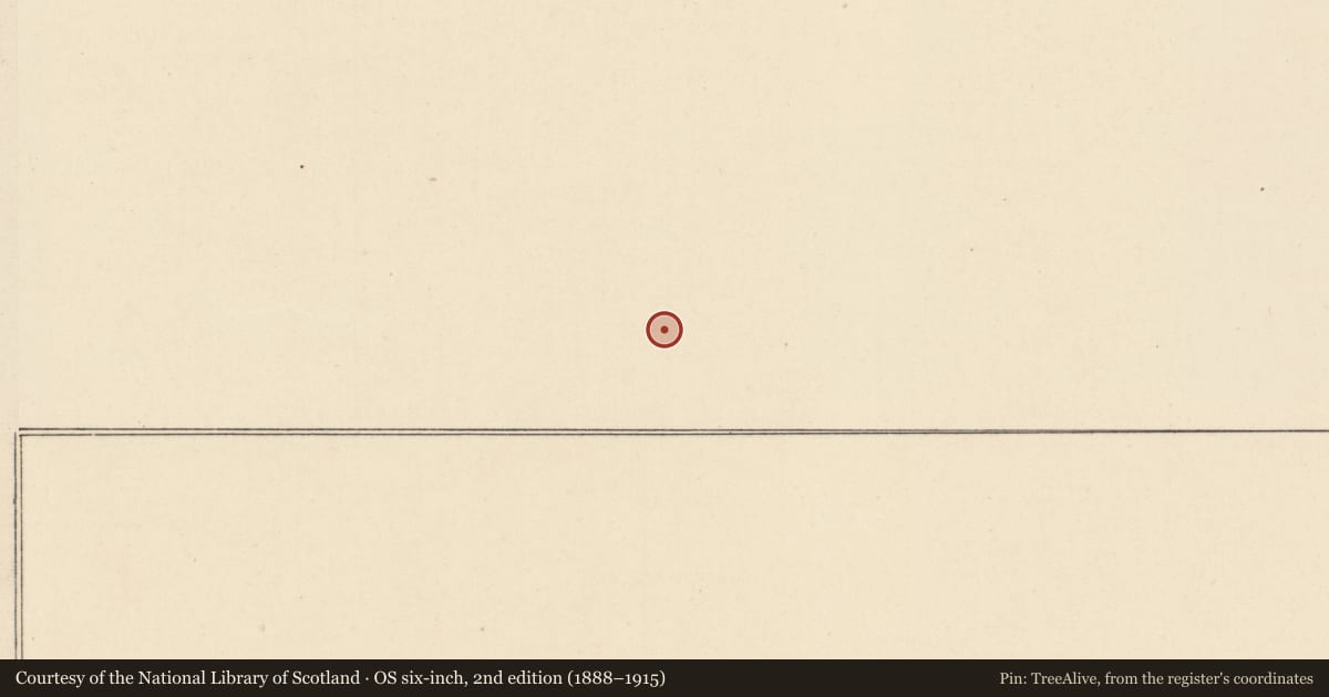 Ordnance Survey six-inch map, 2nd edition (1888–1915) covering the location of Hut site, Eaglehill, County Carlow, with a pin at the register's coordinates
