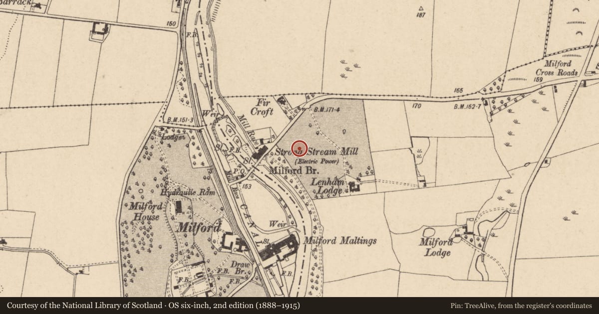 Ordnance Survey six-inch map, 2nd edition (1888–1915) covering the location of Enclosure, Cloghristick, County Carlow, with a pin at the register's coordinates
