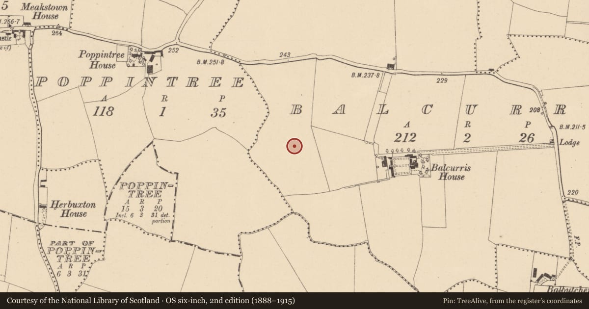 Ordnance Survey six-inch map, 2nd edition (1888–1915) covering the location of Ringfort - unclassified, County Dublin, with a pin at the register's coordinates