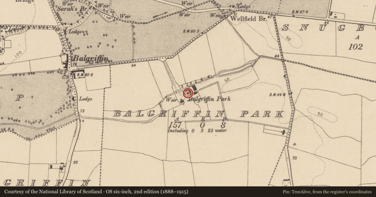 Ordnance Survey six-inch map, 2nd edition (1888–1915) covering the location of House - 16th/17th century, County Dublin, with a pin at the register's coordinates