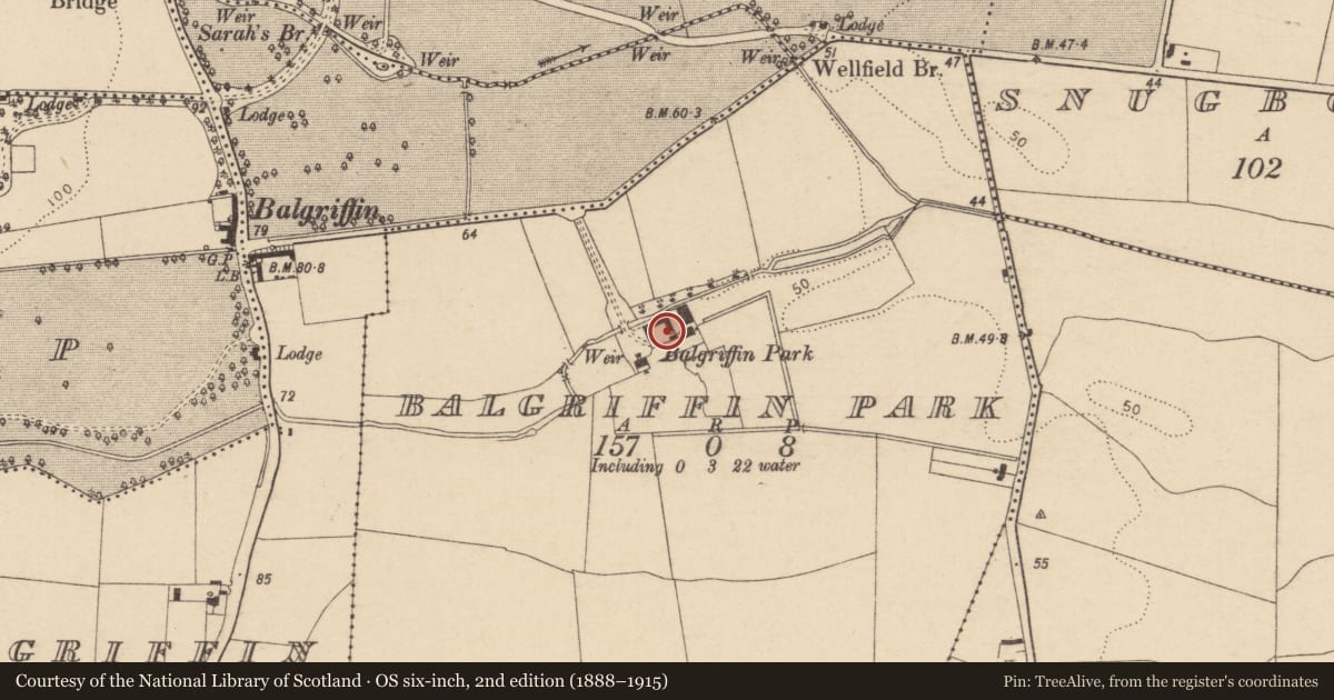 Ordnance Survey six-inch map, 2nd edition (1888–1915) covering the location of Building, County Dublin, with a pin at the register's coordinates