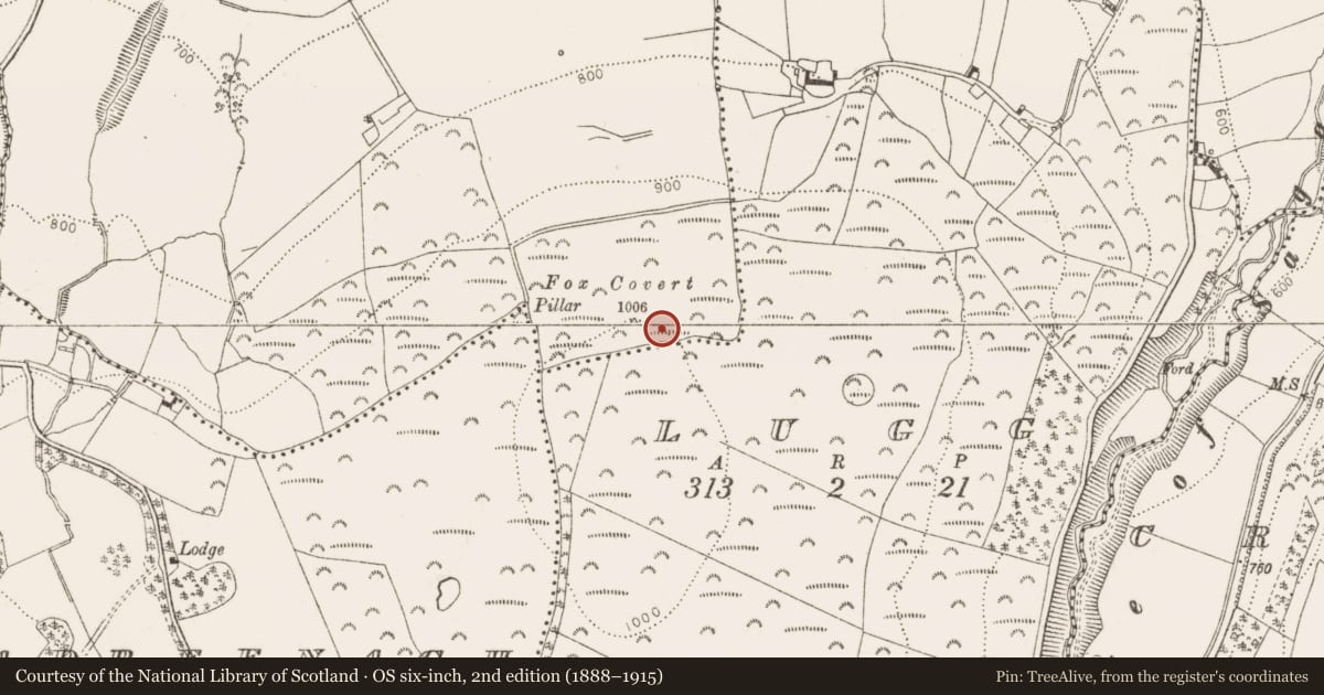 Ordnance Survey six-inch map, 2nd edition (1888–1915) covering the location of Cairn - unclassified, Coolmine, County Dublin, with a pin at the register's coordinates