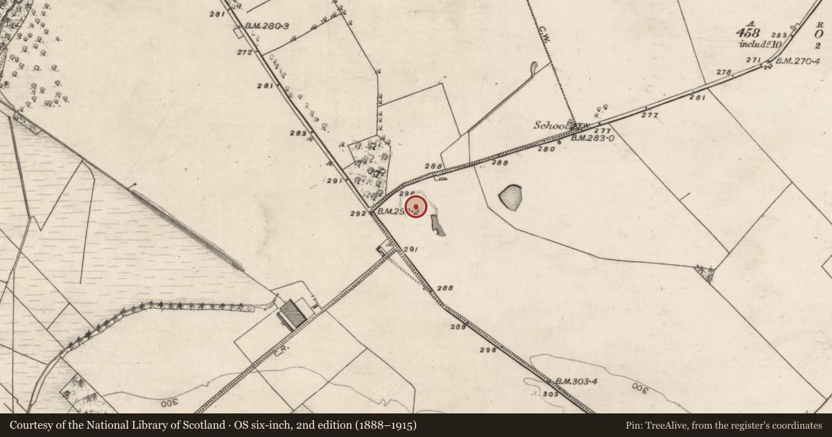 Ordnance Survey six-inch map, 2nd edition (1888–1915) covering the location of Quarry, Ballincurry, County Galway, with a pin at the register's coordinates