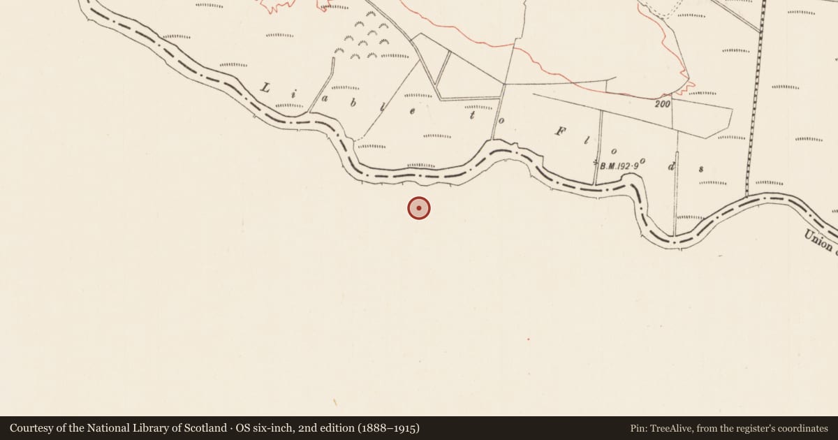 Ordnance Survey six-inch map, 2nd edition (1888–1915) covering the location of Enclosure, Cloonfaghna, County Galway, with a pin at the register's coordinates