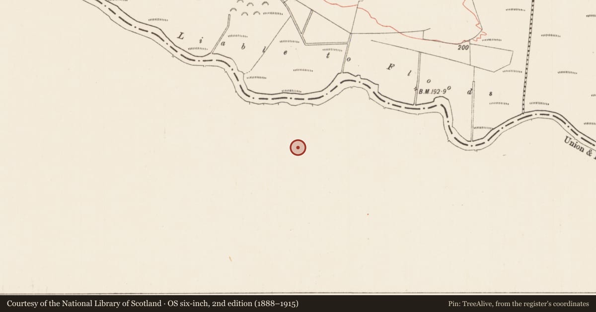 Ordnance Survey six-inch map, 2nd edition (1888–1915) covering the location of Burial, Cloonfaghna, County Galway, with a pin at the register's coordinates