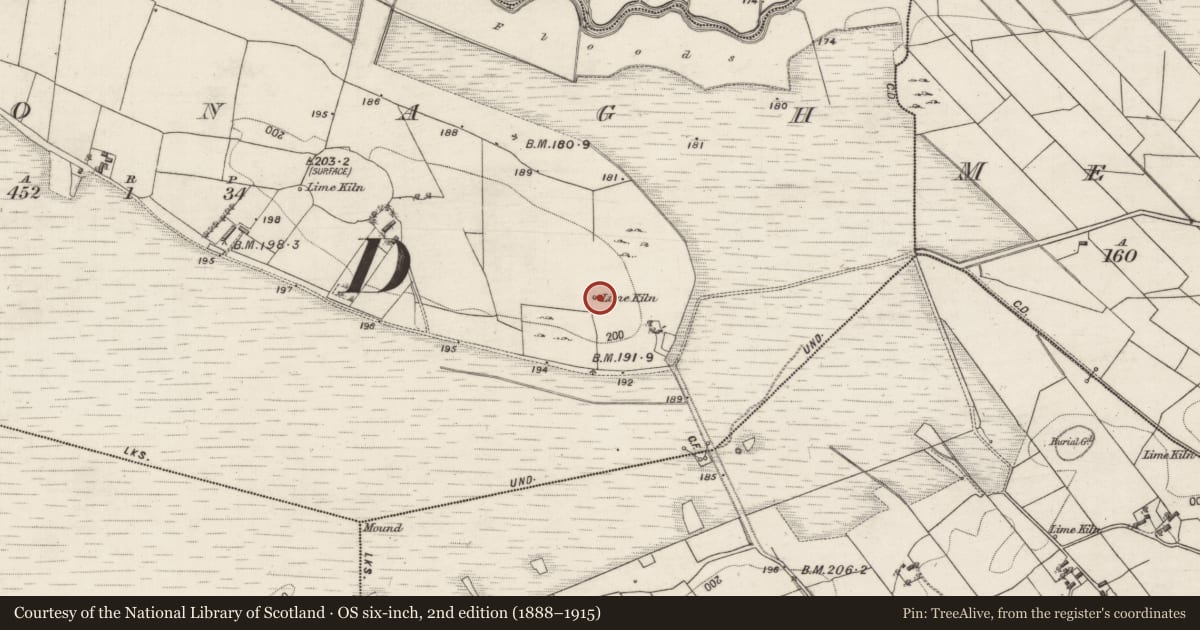 Ordnance Survey six-inch map, 2nd edition (1888–1915) covering the location of Ringfort - unclassified, Cloonagh, County Galway, with a pin at the register's coordinates