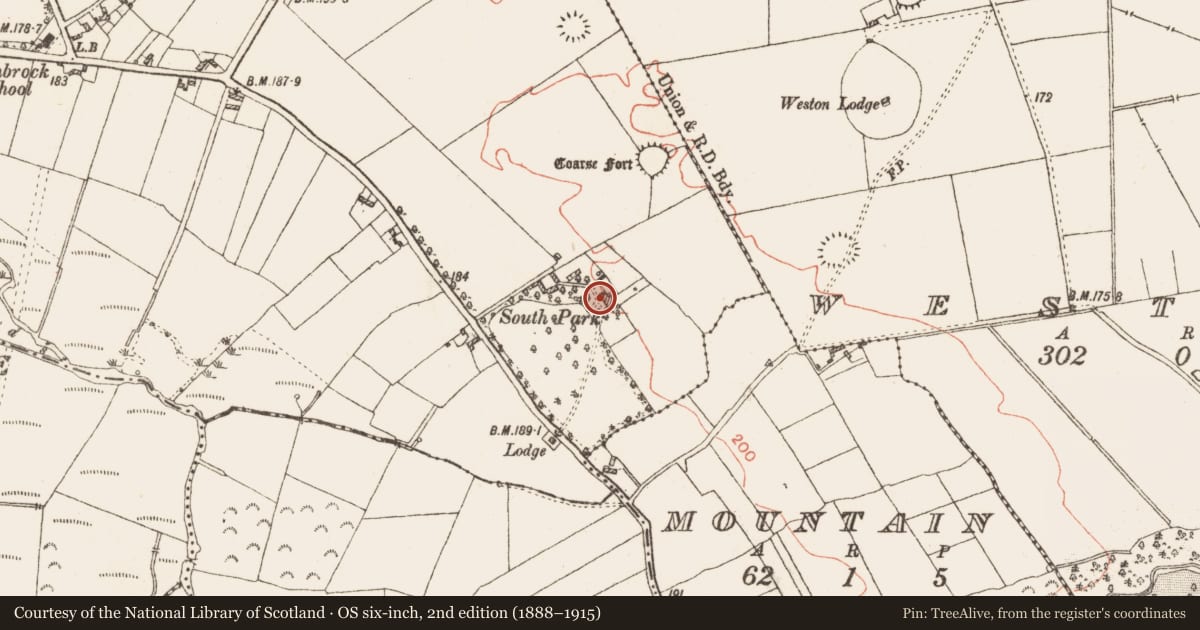 Ordnance Survey six-inch map, 2nd edition (1888–1915) covering the location of House - 20th century, Kilglass, County Galway, with a pin at the register's coordinates