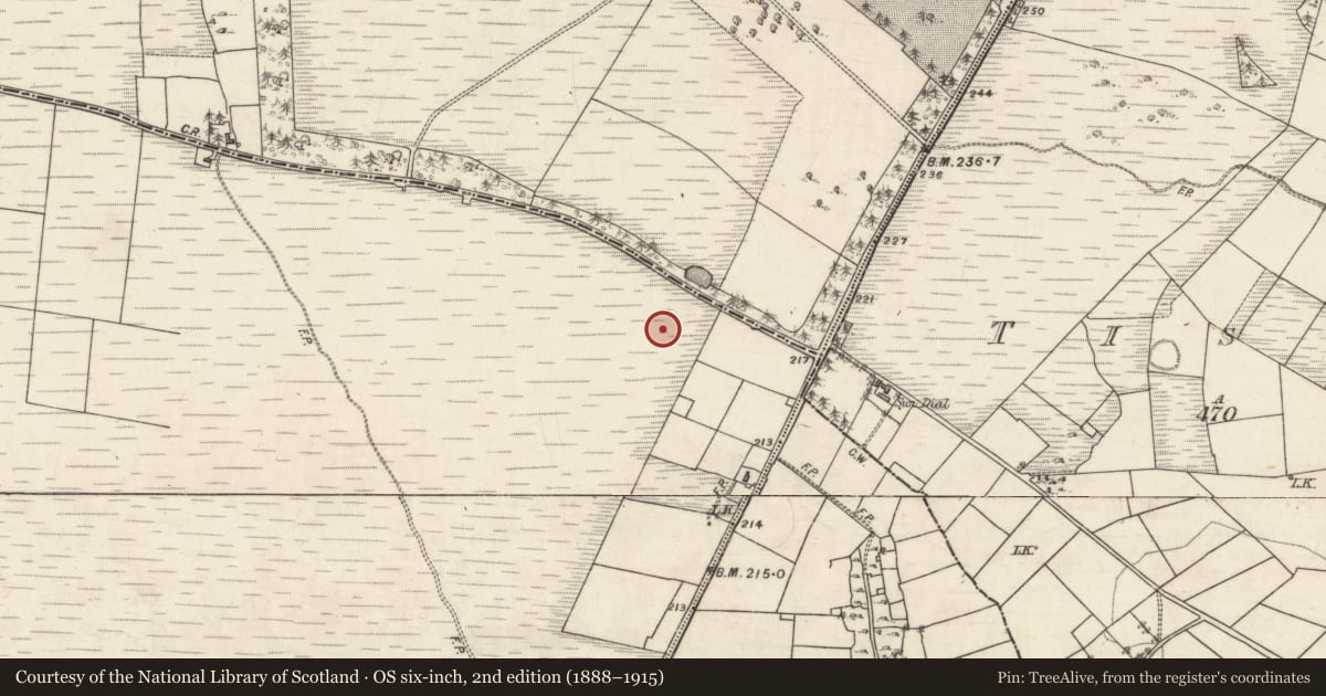 Ordnance Survey six-inch map, 2nd edition (1888–1915) covering the location of Enclosure, Montpelier, County Galway, with a pin at the register's coordinates