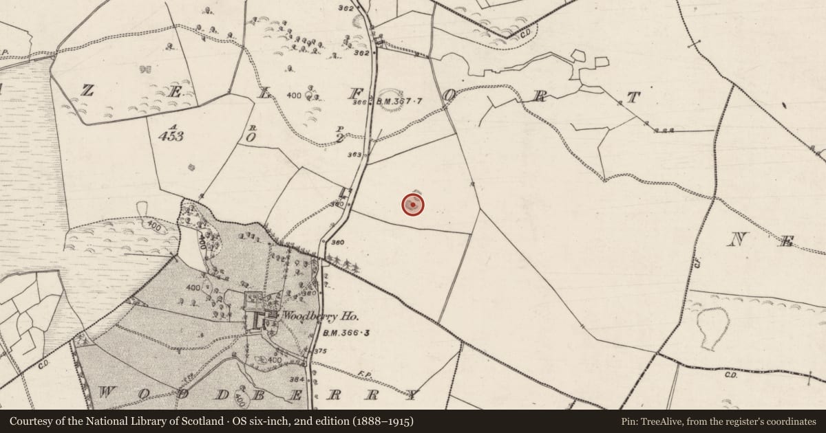 Ordnance Survey six-inch map, 2nd edition (1888–1915) covering the location of Quarry, Hazelfort, County Galway, with a pin at the register's coordinates