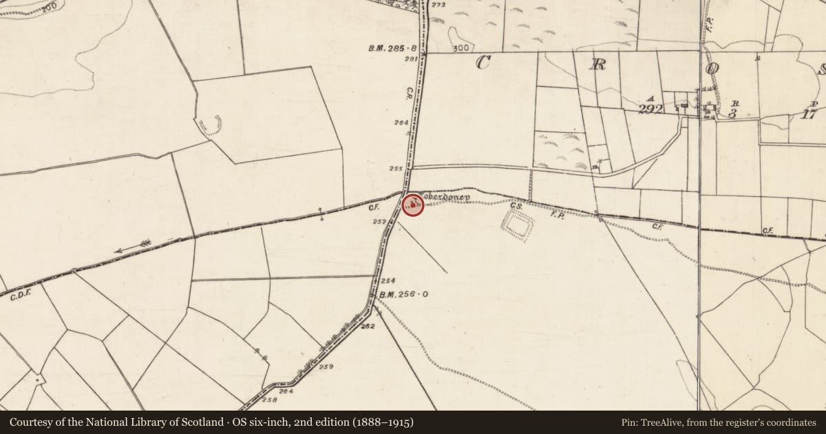 Ordnance Survey six-inch map, 2nd edition (1888–1915) covering the location of Ritual site - holy well, Ben Beg, County Galway, with a pin at the register's coordinates
