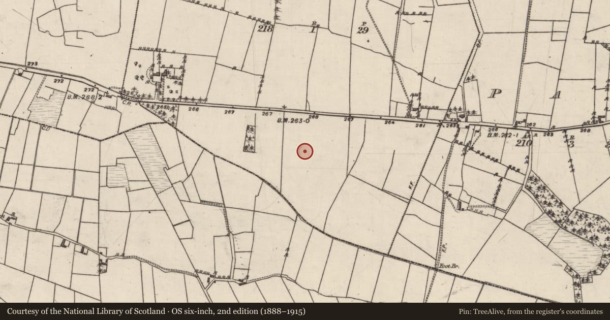 Ordnance Survey six-inch map, 2nd edition (1888–1915) covering the location of Barrow - unclassified, Lurgan Little, County Galway, with a pin at the register's coordinates