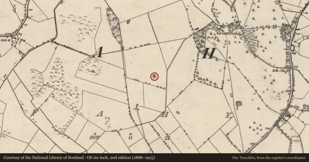 Ordnance Survey six-inch map, 2nd edition (1888–1915) covering the location of Quarry, Fahy, County Galway, with a pin at the register's coordinates