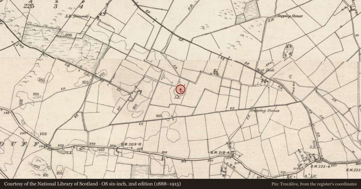 Ordnance Survey six-inch map, 2nd edition (1888–1915) covering the location of Quarry, Derradda, County Galway, with a pin at the register's coordinates