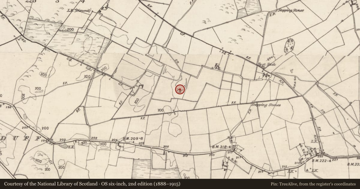 Ordnance Survey six-inch map, 2nd edition (1888–1915) covering the location of Kiln - lime, Derradda, County Galway, with a pin at the register's coordinates