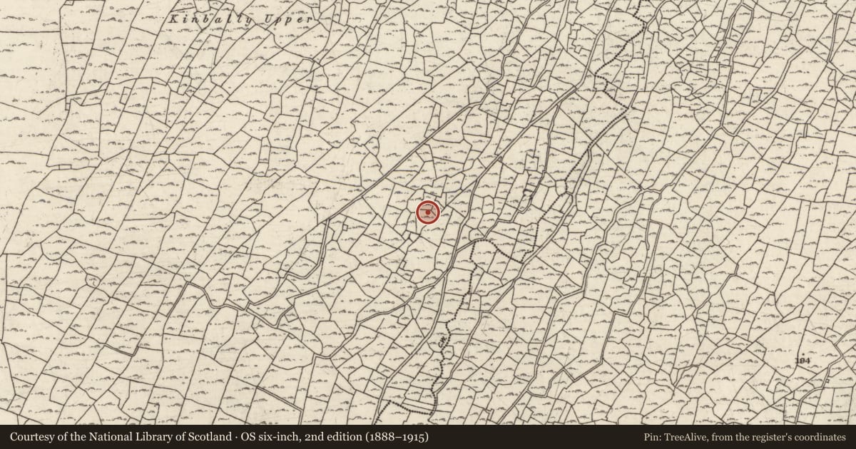 Ordnance Survey six-inch map, 2nd edition (1888–1915) covering the location of Clochan, Ceathrú An Teampaill, County Galway, with a pin at the register's coordinates