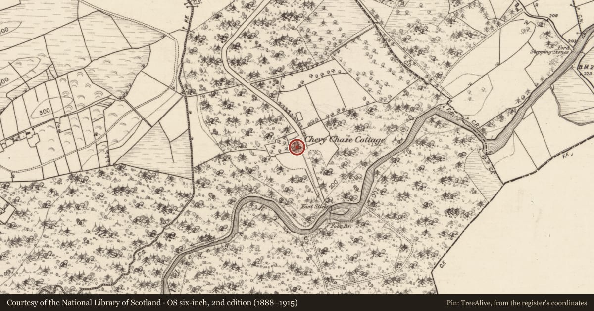 Ordnance Survey six-inch map, 2nd edition (1888–1915) covering the location of House - 18th/19th century, Lahardaun, County Galway, with a pin at the register's coordinates
