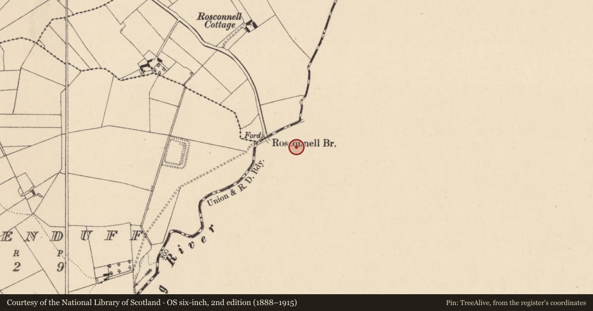 Ordnance Survey six-inch map, 2nd edition (1888–1915) covering the location of Church, Castlemarket, County Kilkenny, with a pin at the register's coordinates
