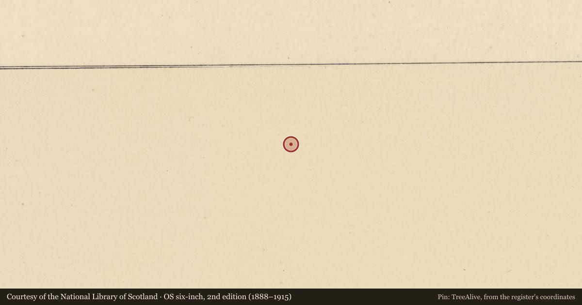 Ordnance Survey six-inch map, 2nd edition (1888–1915) covering the location of Ringfort - cashel, Rosclogher, County Leitrim, with a pin at the register's coordinates