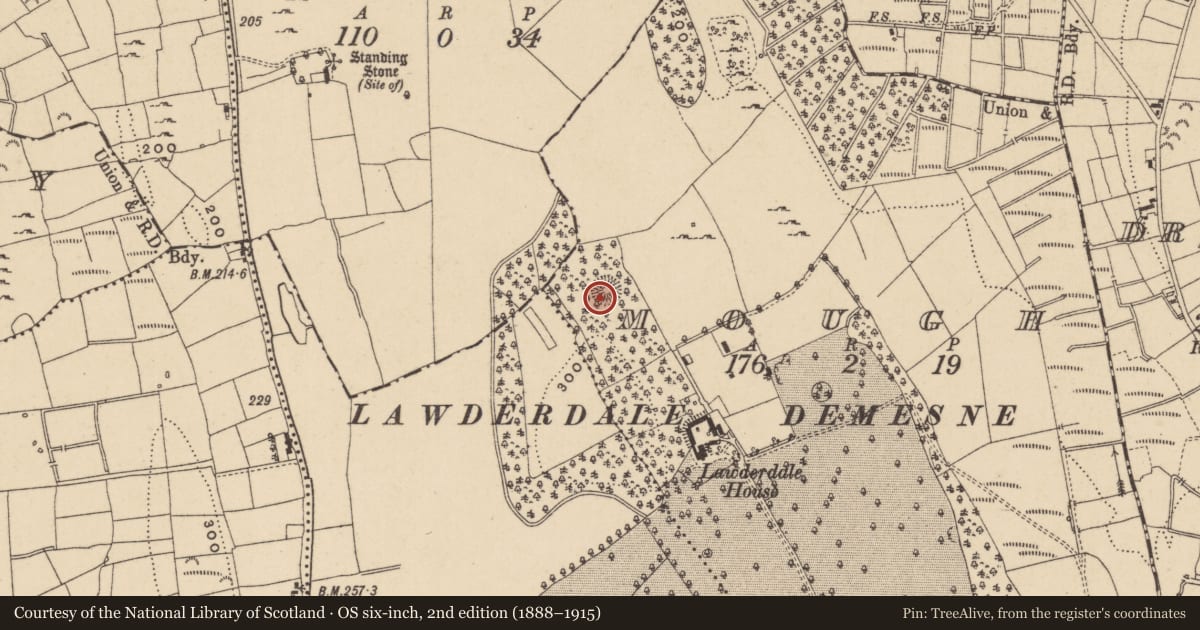 Ordnance Survey six-inch map, 2nd edition (1888–1915) covering the location of Ringfort - rath, Mough, County Leitrim, with a pin at the register's coordinates