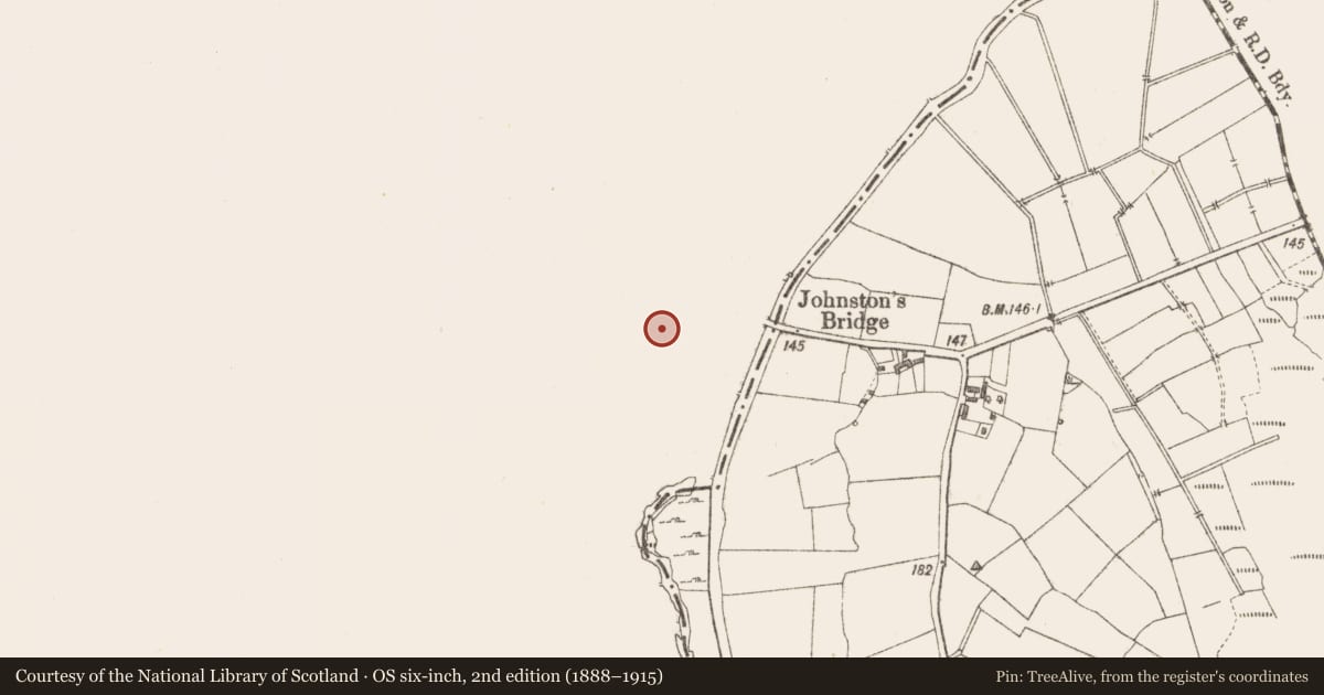 Ordnance Survey six-inch map, 2nd edition (1888–1915) covering the location of House - 17th/18th century, Knockadrinan, County Leitrim, with a pin at the register's coordinates