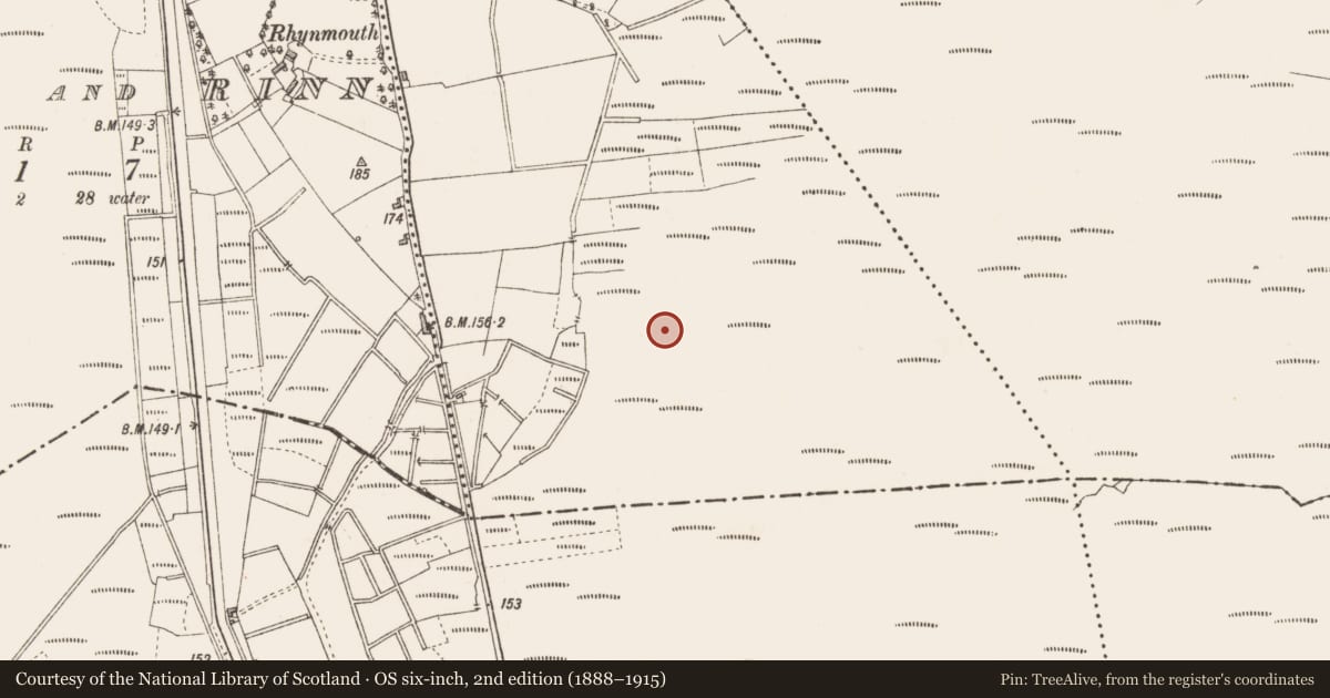 Ordnance Survey six-inch map, 2nd edition (1888–1915) covering the location of Structure - peatland, Aghnagore, County Longford, with a pin at the register's coordinates