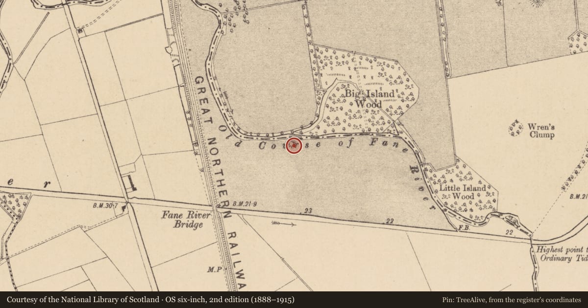 Ordnance Survey six-inch map, 2nd edition (1888–1915) covering the location of Barrow - unclassified, Commons (Dromiskin Par.), County Louth, with a pin at the register's coordinates
