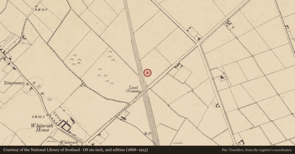 Ordnance Survey six-inch map, 2nd edition (1888–1915) covering the location of Earthwork, Commons (Dromiskin Par.), County Louth, with a pin at the register's coordinates