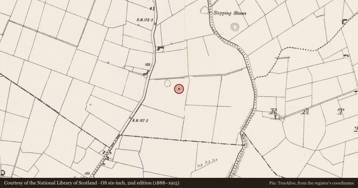 Ordnance Survey six-inch map, 2nd edition (1888–1915) covering the location of Ringfort - rath, Dromeliagh, County Limerick, with a pin at the register's coordinates