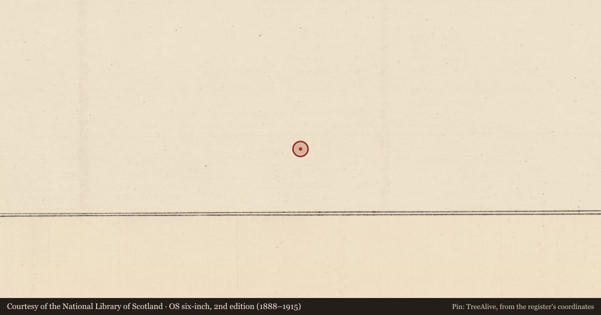 Ordnance Survey six-inch map, 2nd edition (1888–1915) covering the location of Ringfort - rath, Kilmoylan Lower, County Limerick, with a pin at the register's coordinates