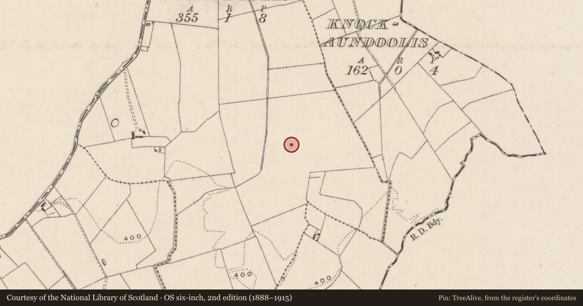 Ordnance Survey six-inch map, 2nd edition (1888–1915) covering the location of Barrow - unclassified, Garrydoolis, County Limerick, with a pin at the register's coordinates