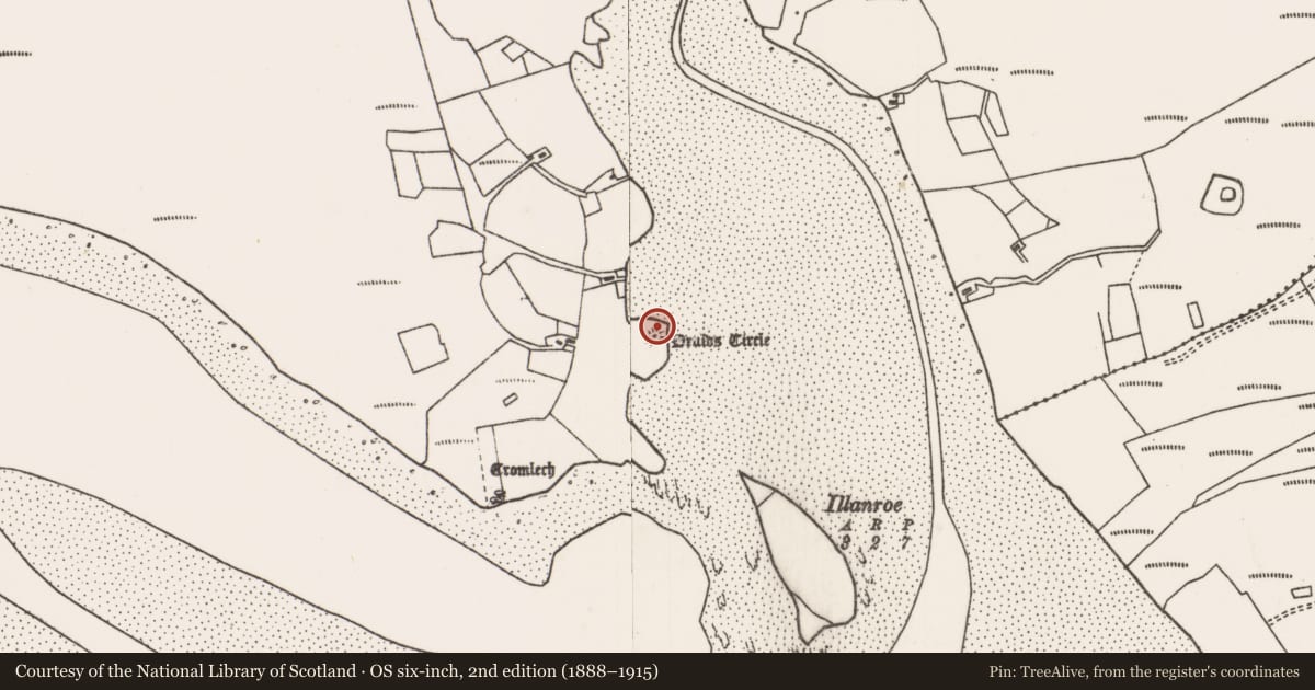 Ordnance Survey six-inch map, 2nd edition (1888–1915) covering the location of House - indeterminate date, Talach, County Mayo, with a pin at the register's coordinates