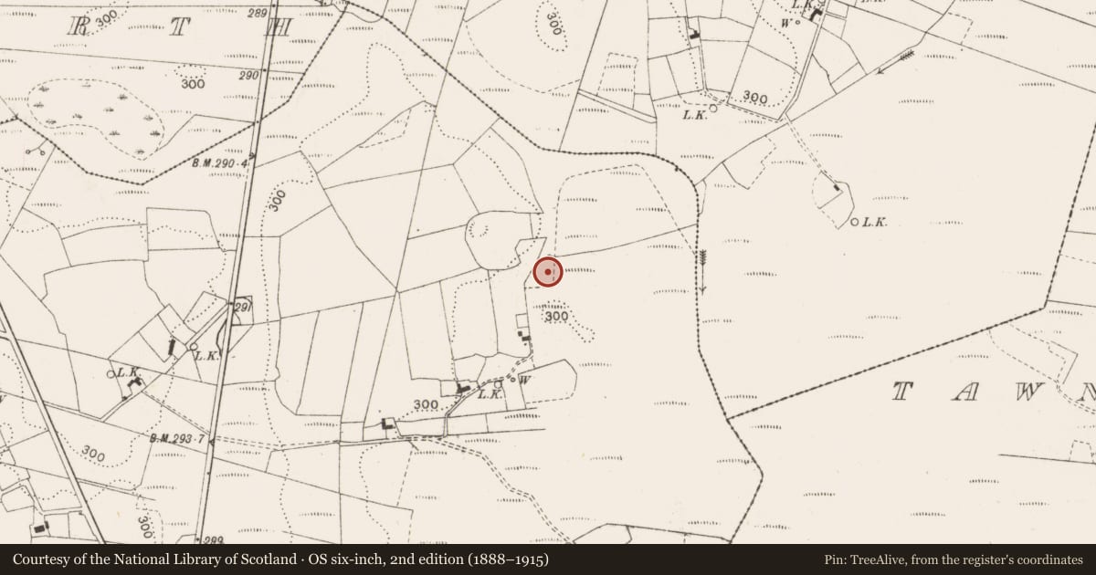 Ordnance Survey six-inch map, 2nd edition (1888–1915) covering the location of Water mill - horizontal-wheeled, Coolnaha South, County Mayo, with a pin at the register's coordinates