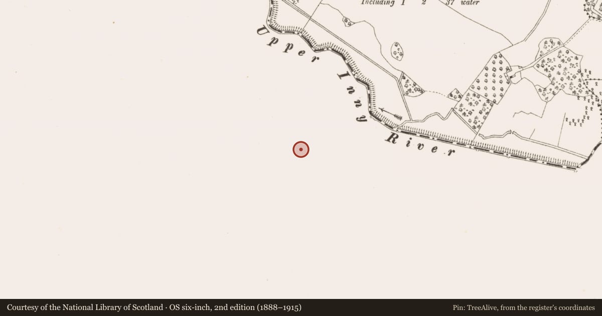 Ordnance Survey six-inch map, 2nd edition (1888–1915) covering the location of Ringfort - rath, Cullendragh, County Meath, with a pin at the register's coordinates
