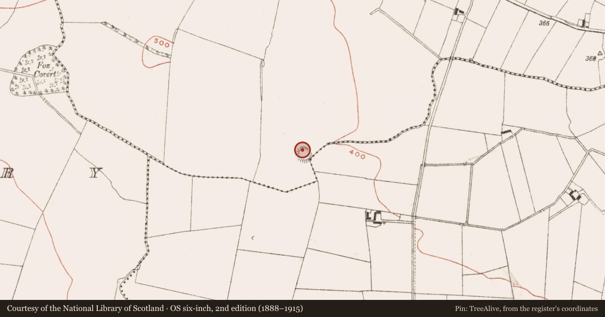 Ordnance Survey six-inch map, 2nd edition (1888–1915) covering the location of House - indeterminate date, Rahard, County Meath, with a pin at the register's coordinates