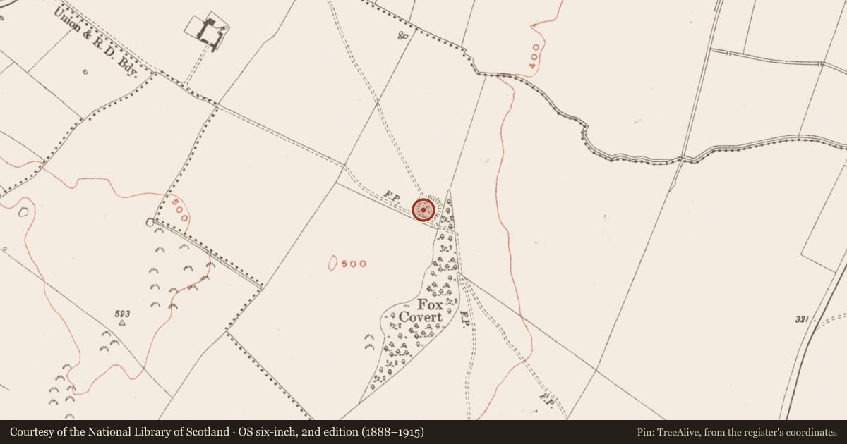 Ordnance Survey six-inch map, 2nd edition (1888–1915) covering the location of Ringfort - rath, Boltown, County Meath, with a pin at the register's coordinates