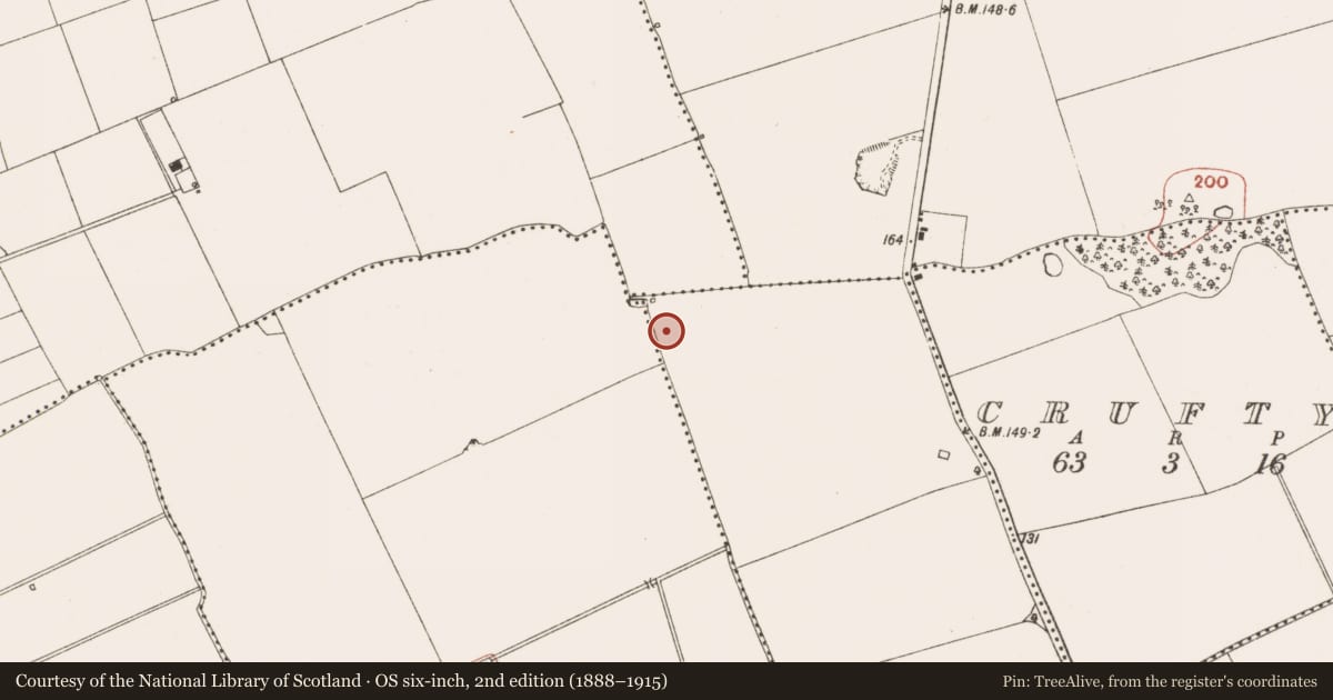 Ordnance Survey six-inch map, 2nd edition (1888–1915) covering the location of Excavation - miscellaneous, Kilsharvan, County Meath, with a pin at the register's coordinates
