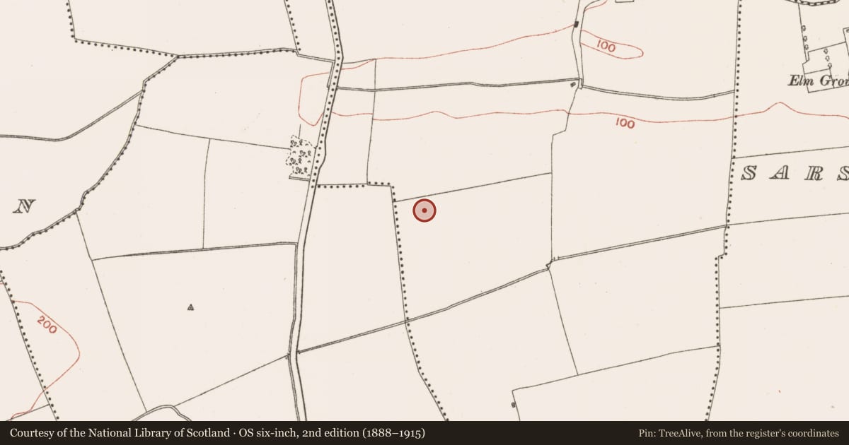 Ordnance Survey six-inch map, 2nd edition (1888–1915) covering the location of Excavation - miscellaneous, Claristown, County Meath, with a pin at the register's coordinates