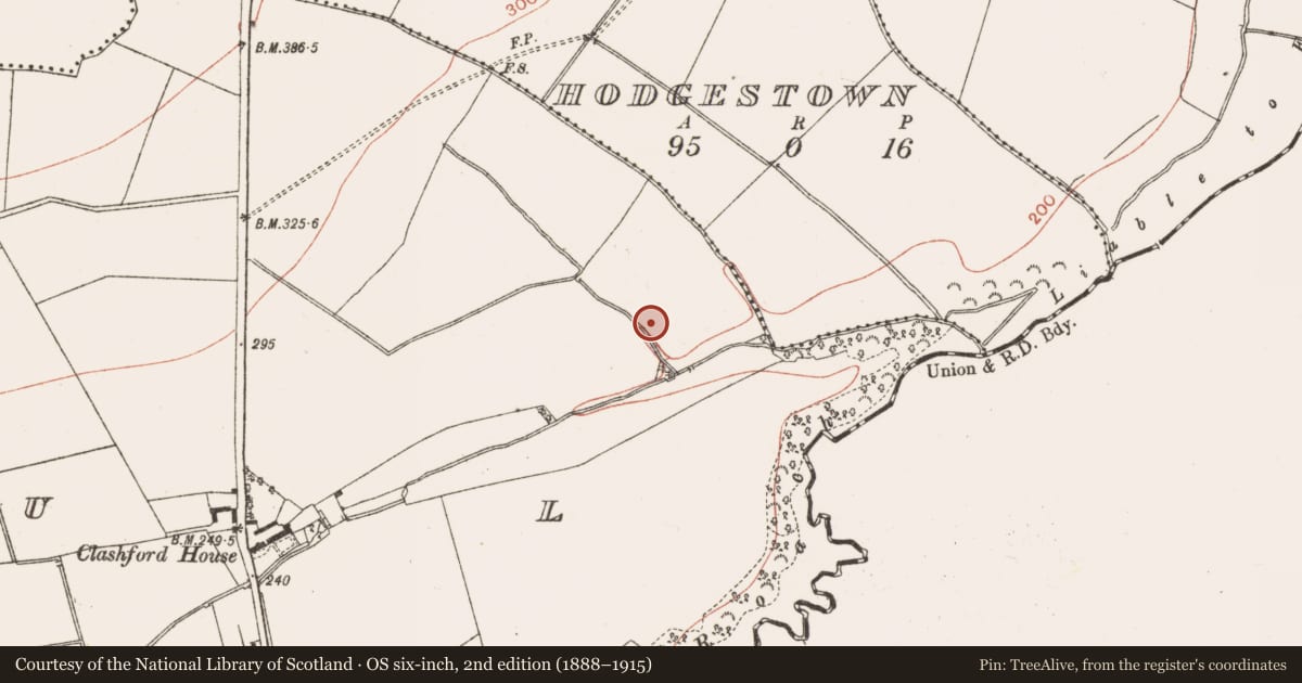 Ordnance Survey six-inch map, 2nd edition (1888–1915) covering the location of Ringfort - rath, Naul, County Meath, with a pin at the register's coordinates