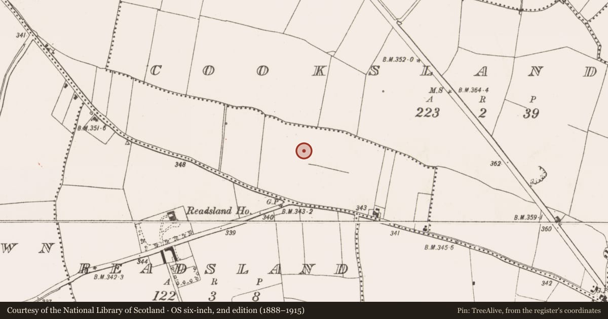 Ordnance Survey six-inch map, 2nd edition (1888–1915) covering the location of Excavation - miscellaneous, Roestown, County Meath, with a pin at the register's coordinates