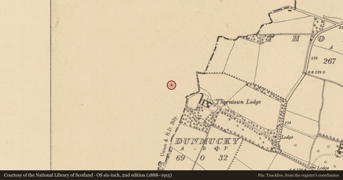 Ordnance Survey six-inch map, 2nd edition (1888–1915) covering the location of Enclosure, Rath (Ratoath By., Greenoge Par.), County Meath, with a pin at the register's coordinates