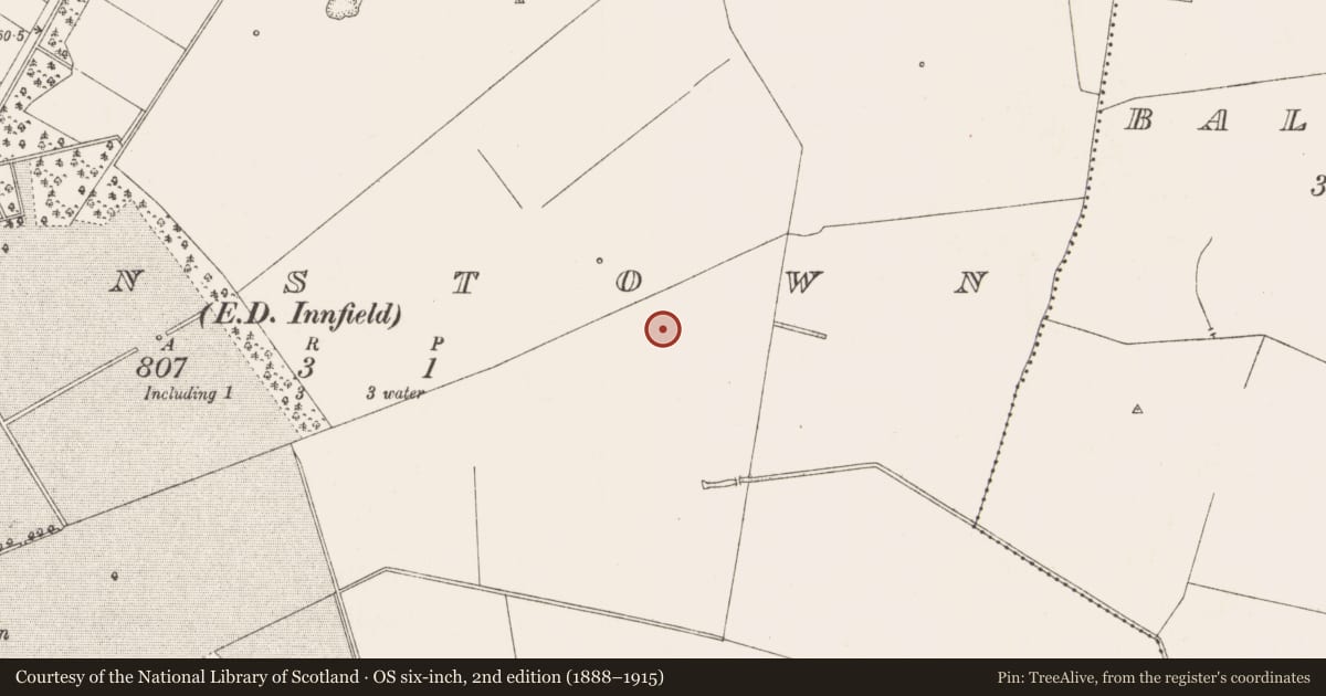 Ordnance Survey six-inch map, 2nd edition (1888–1915) covering the location of Excavation - miscellaneous, Johnstown (Moyfenrath Lower By., Rathcore Par.), County Meath, with a pin at the register's coordinates