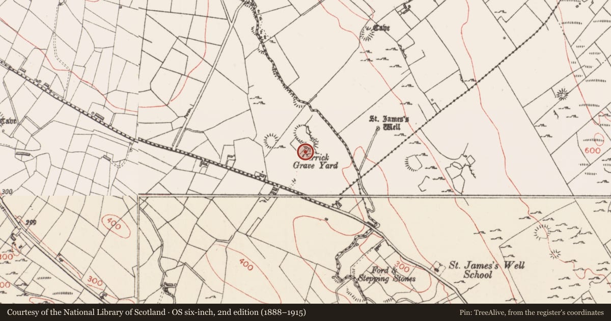 Ordnance Survey six-inch map, 2nd edition (1888–1915) covering the location of Castle - motte and bailey, Carrownagilty, County Sligo, with a pin at the register's coordinates