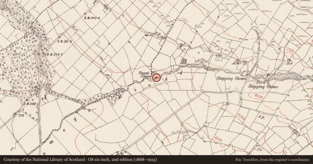 Ordnance Survey six-inch map, 2nd edition (1888–1915) covering the location of Sweathouse, Ballynashee, County Sligo, with a pin at the register's coordinates