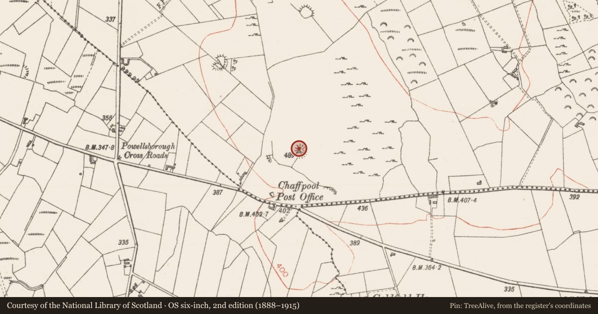 Ordnance Survey six-inch map, 2nd edition (1888–1915) covering the location of Ringfort - cashel, Leitrim South, County Sligo, with a pin at the register's coordinates