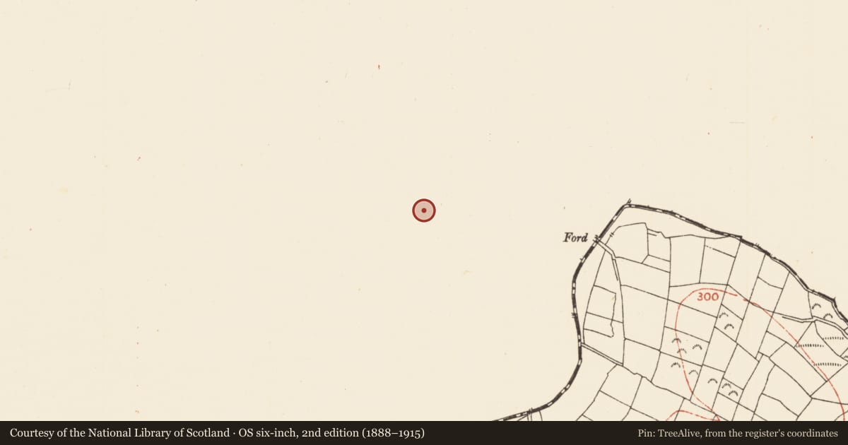 Ordnance Survey six-inch map, 2nd edition (1888–1915) covering the location of Ringfort - rath, Cuilnagleragh, County Sligo, with a pin at the register's coordinates