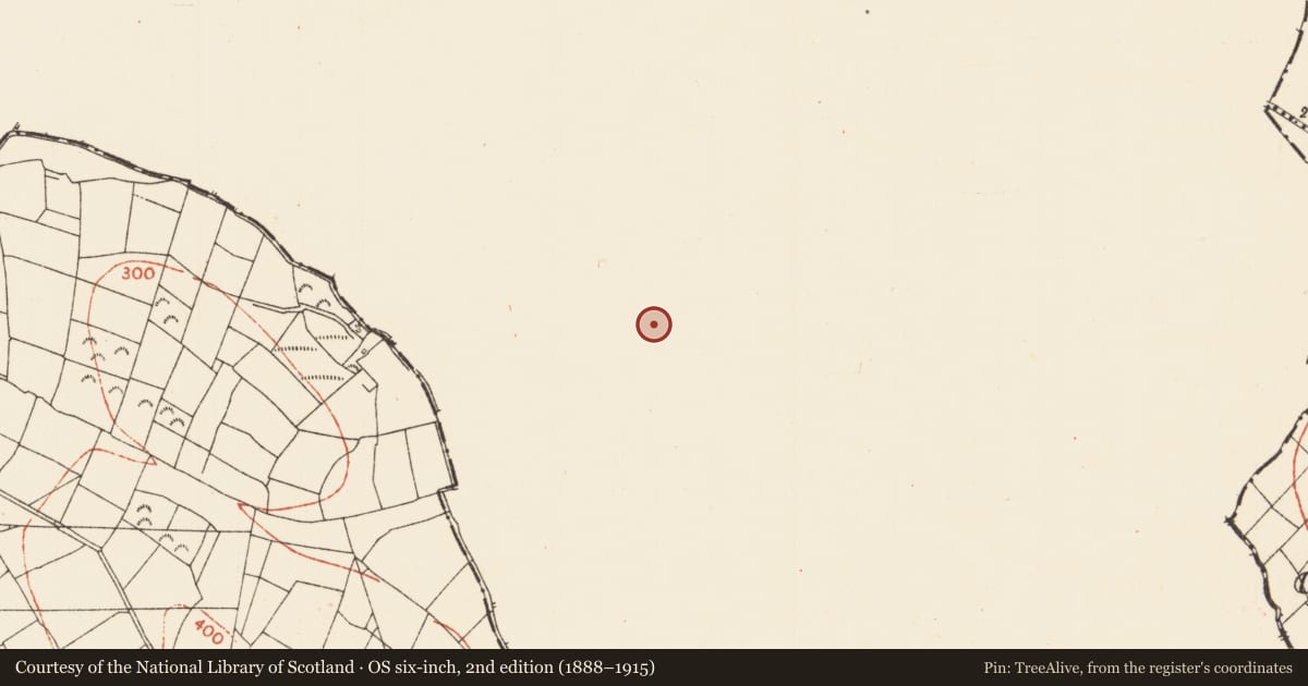 Ordnance Survey six-inch map, 2nd edition (1888–1915) covering the location of Sweathouse, Knockmore, County Sligo, with a pin at the register's coordinates