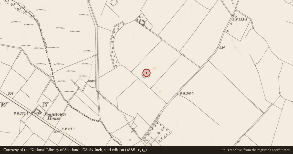 Ordnance Survey six-inch map, 2nd edition (1888–1915) covering the location of Ringfort - rath, Cappagh, County Westmeath, with a pin at the register's coordinates