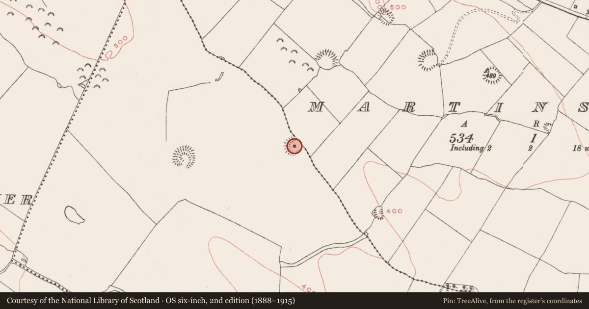 Ordnance Survey six-inch map, 2nd edition (1888–1915) covering the location of Earthwork, Galmoylestown Upper, County Westmeath, with a pin at the register's coordinates