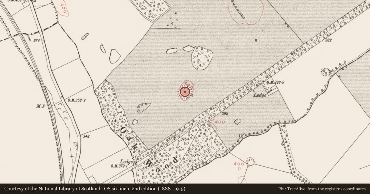 Ordnance Survey six-inch map, 2nd edition (1888–1915) covering the location of Ringfort - unclassified, Ballynagall, County Westmeath, with a pin at the register's coordinates